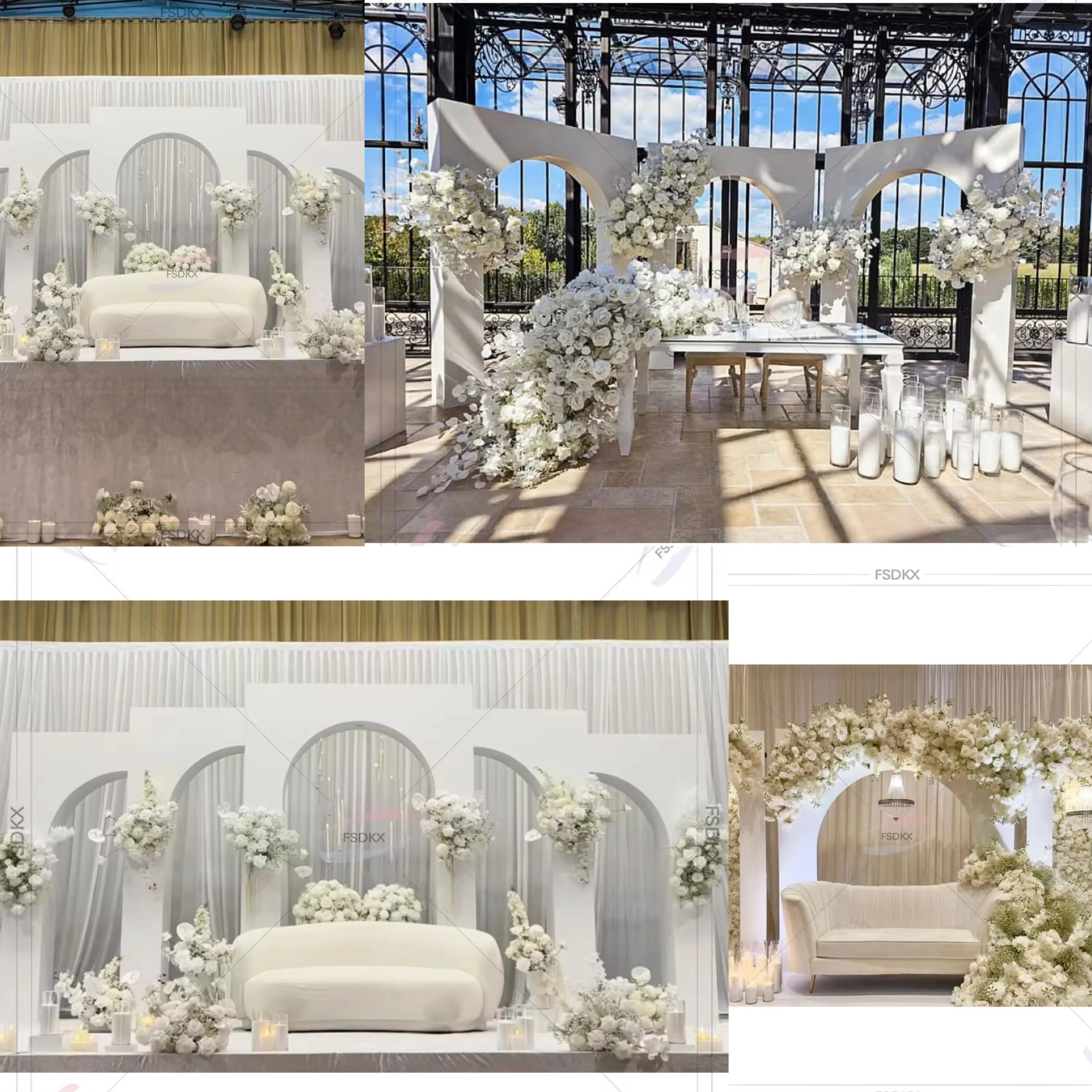 FSDKX Factory Custom Arch PVC - đánh giá và giá Wedding Supply Factory