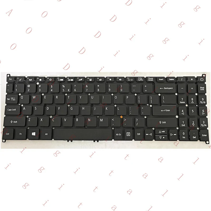 

Клавиатура для ноутбука Acer A315-56 A315-57 A315-57G A315-58 A315-58G, черная
