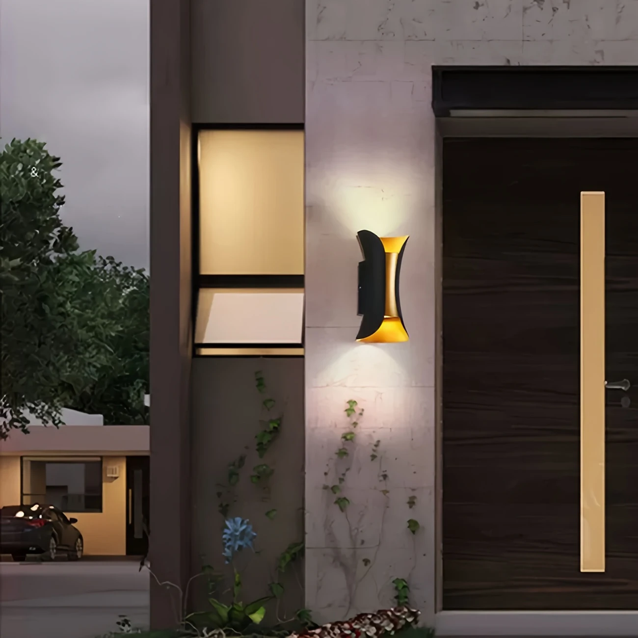 Lampada da parete in stile fattoria (1 pezzo), può essere collegata nell'alimentatore da parete, lampada da parete retrò a forma di gabbia con supporto