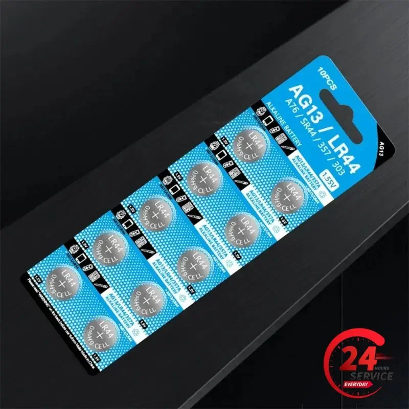 완구용 고용량 배터리, 오래가는 내구성, 고품질, 고성능 Lr44 Ag13 단추 배터리, 우수
