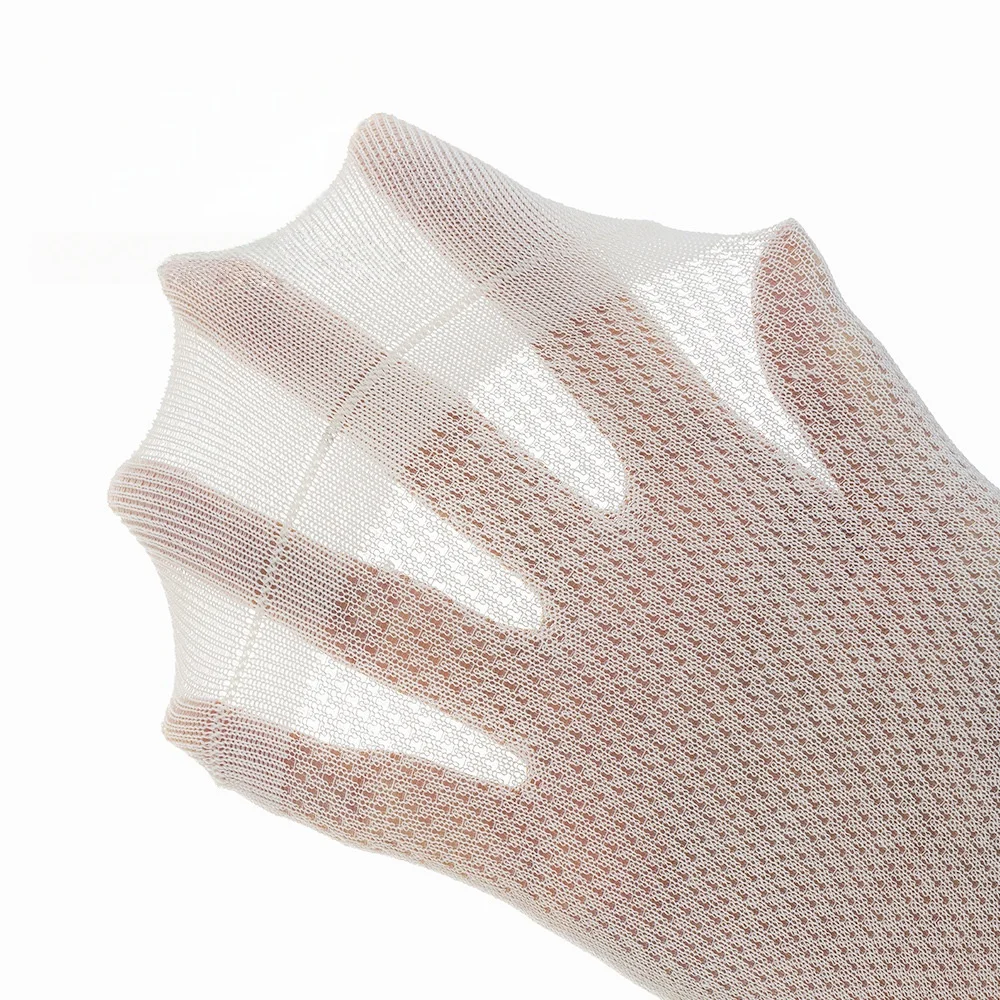 7 Pairs Of Women's Bamboo Fiber Summer Thin No-Show Socks Cool And Breathable Solid Color Seamless White Socks