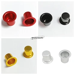 10pcs Mini Aluminium Candle Cups Empty Candles Case Holder 18*15mm Gold Silver Black Red Jars Decor Dinner Table Wedding Xmas