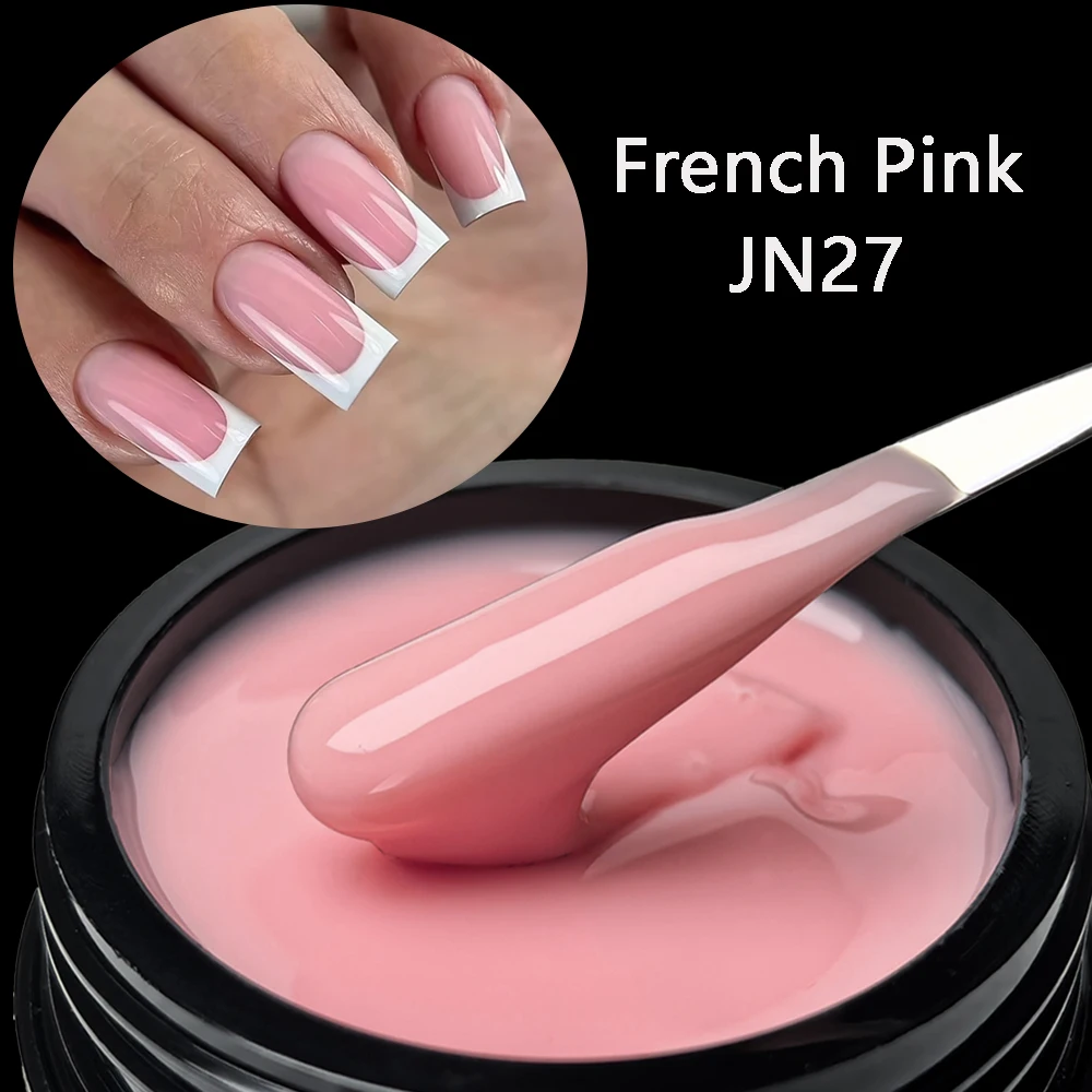 Jillnails 50g French Pink Builder Nagelgel HEMA- und TPO-frei Nagelgel-Lack Nagelkunst Maniküre 50g – Detail 5