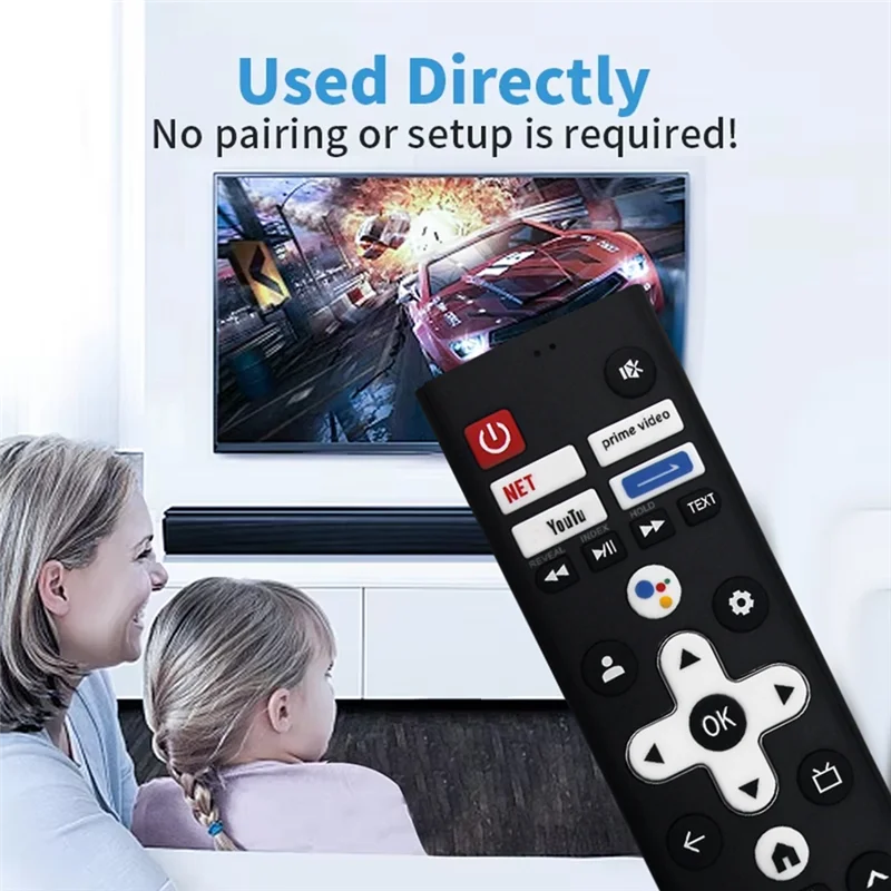 A41Z-Replace HS-7A05H-00 Voice Remote Control For SKYWORTH HS-7A05H-00 TV Remote Control A