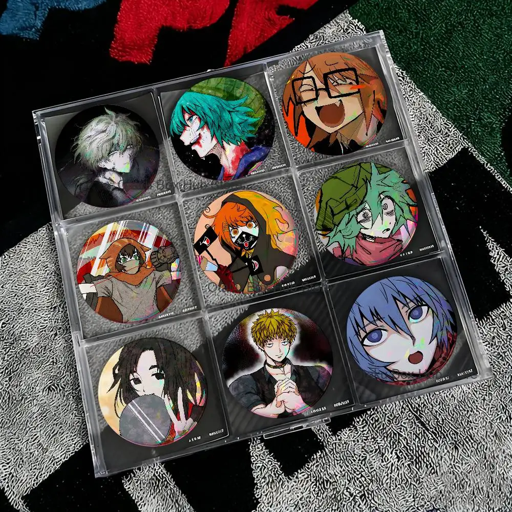 

Game Y-Your T-Turn to D-Die Badges Button Round Creative Pin Brooch Badge Bag Decor Fans Collect Friends Gifts