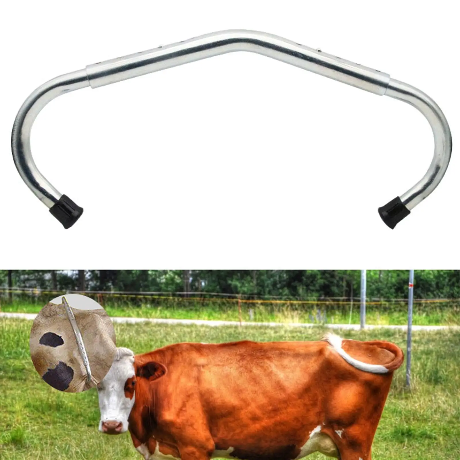 Cattle Stop Kicking Rod Cow Anti Kick Off Equipment for Dairy Farm Grooming