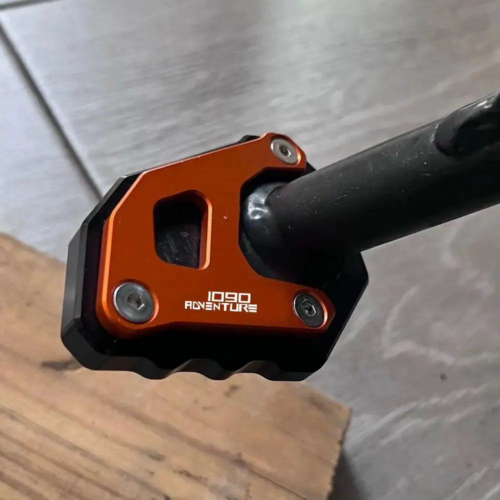 2023 2022 2020 ملحقات الدراجات النارية أحذية بمسند لـ 1050 1090 1190 1290 Adventure S R حامل جانبي لوحة تمديد أكبر #3