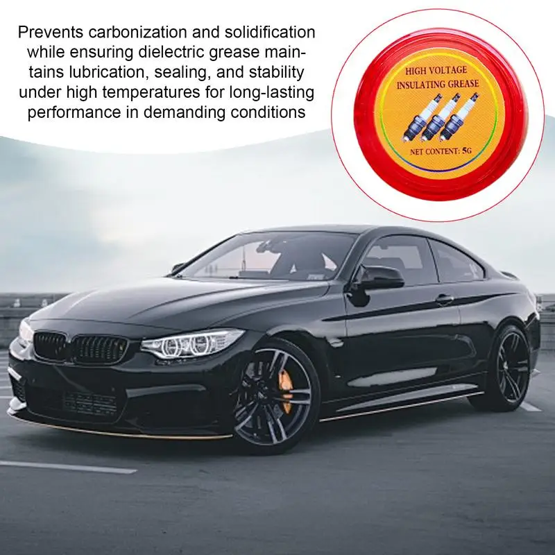 Grasso dielettrico Automotive Candela Boot Sale Dirt Inhibitor 5g Lubrificante impermeabile isolante ad alta tensione per O Ring Auto