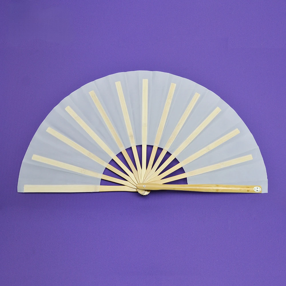 TaiChi Martial Arts Fan Chinese Kung Fu Traditional Dance Performance Pratice Training Fan Morning Exercise Taichi Fan Hand Fan