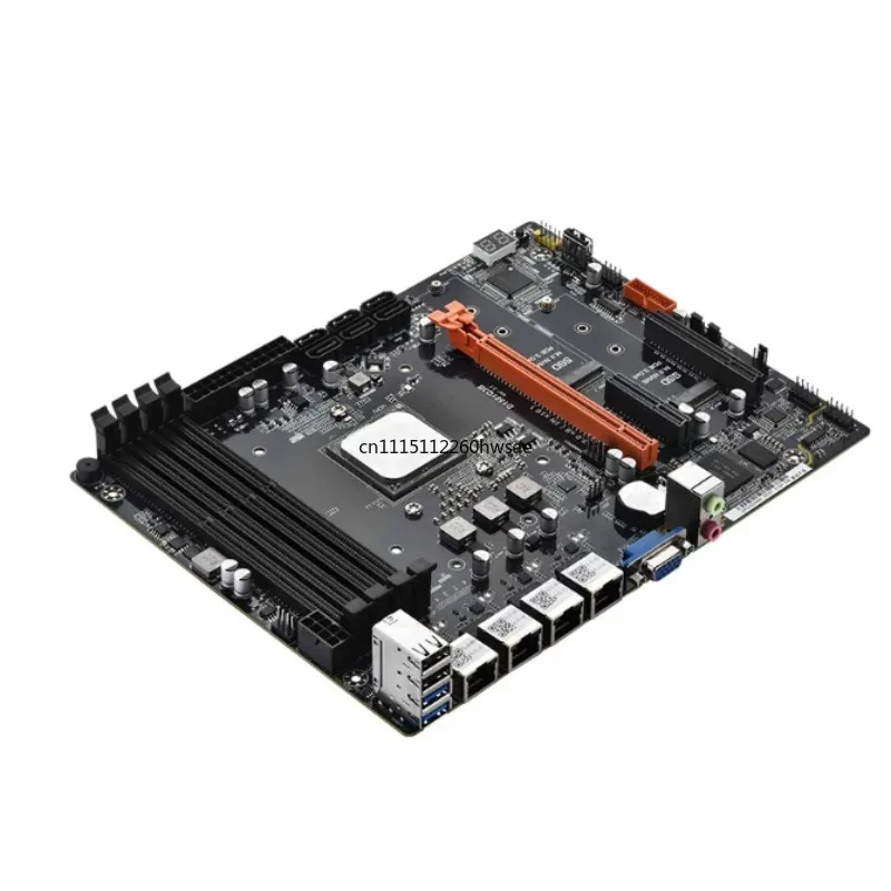 Low Power D1581-Q3 NAS Mainboard, Dual 2.5G LAN Network Card For PCDN VM Virtual Server Build