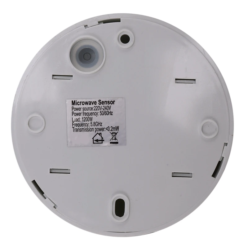 أفضل العروض 220 فولت 800 واط وحدة استشعار الميكروويف Pir الإشغال الجسم كاشف حركة مفتاح الإضاءة