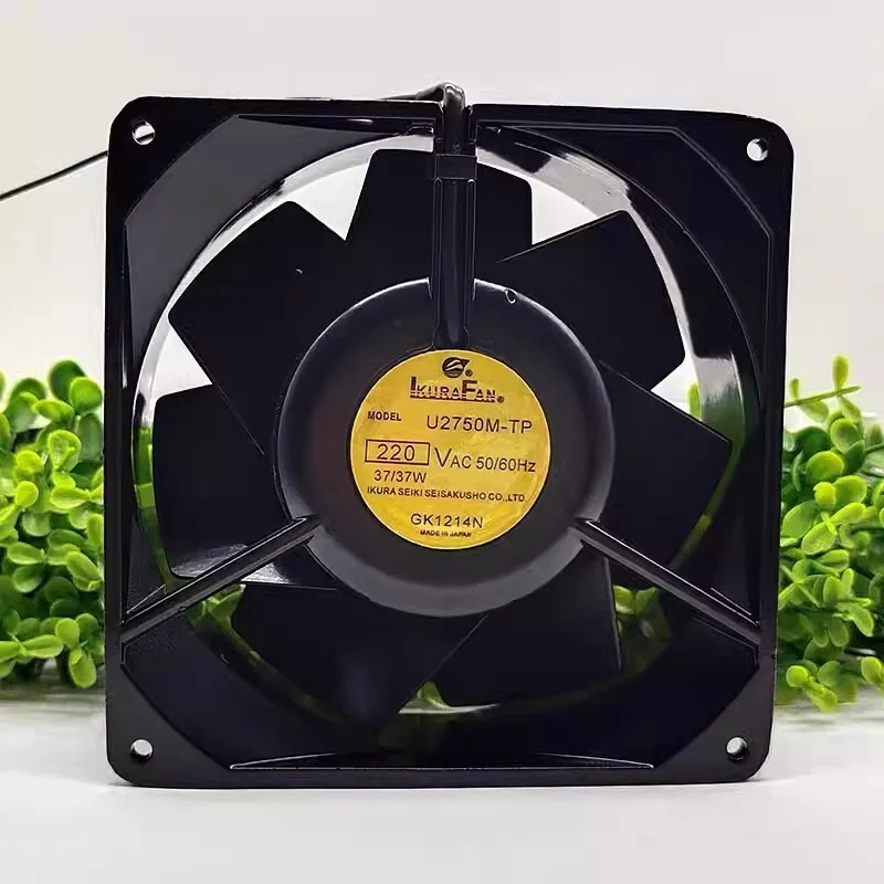

GG IKURA U2750M-TP AC220V 37W 50/60HZ 14CM All Metal Cooling Fan