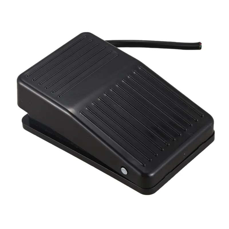 2X 220 فولت 10A Spdt نونسليب البلاستيك لحظة الطاقة الكهربائية مفتاح دواسة القدم