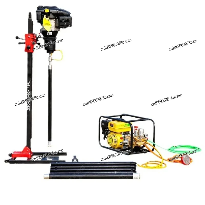 

Буровая установка для рюкзака Вертикальная геологическая буровая установка, портативное исследовательское отверстие, выборка небольшого сердечника