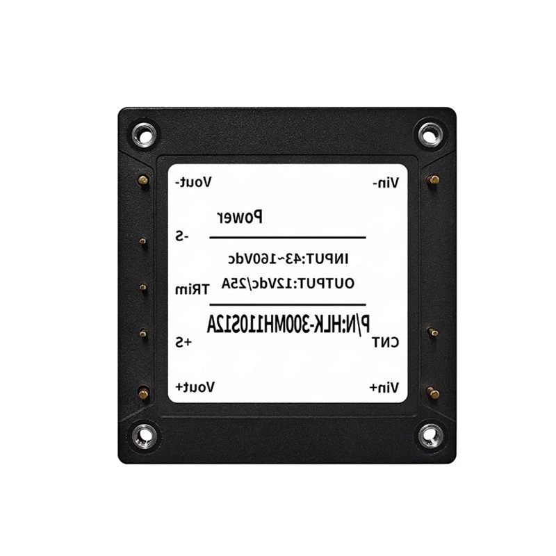 HGHO HLK-300MH110S12A DC-DC Power Module 110V To 12V Isolated Regulated Single-Channel 4:1 Wide Input Converter Semi-Brick