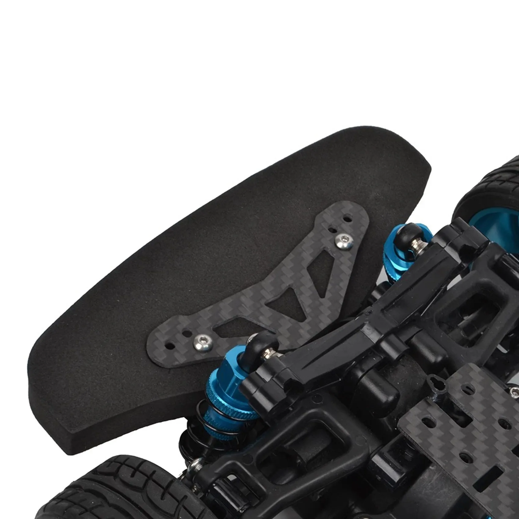 Carbon Bumper Stopper for 1/10 RC Car Tamiya TT01 TGS Replaced 53682 Upgrades Accessories