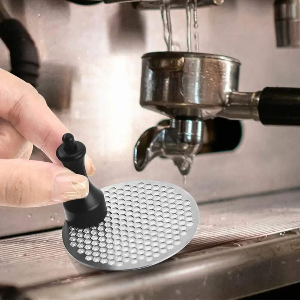 Magnetic Coffee Filter Suction Press Type Aluminum Alloy Coffee Puck Screen Suction Handheld Powder Free Coffee Extraction Tool
