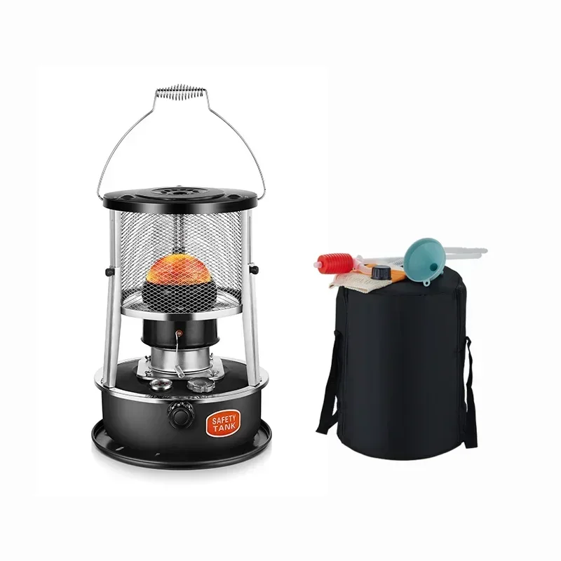 فرن محمول لتدفئة الكيروسين لصيد الأسماك على الجليد في الهواء الطلق