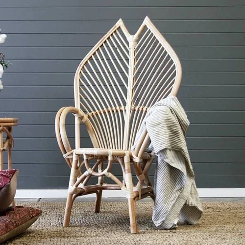 

“/a Ancient Fish Retro Rattan Chair Ins Chair B & B Single Leisure Chair Rattan Woven.v