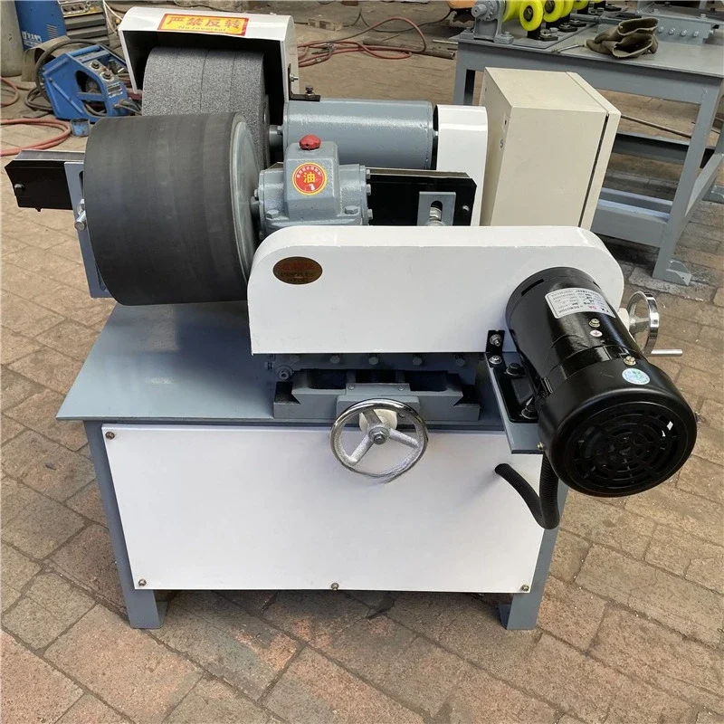 Cloth wheel polishing machine, automatic steel pipe rust removal machine, stainless steel round tube wire  fully automatic