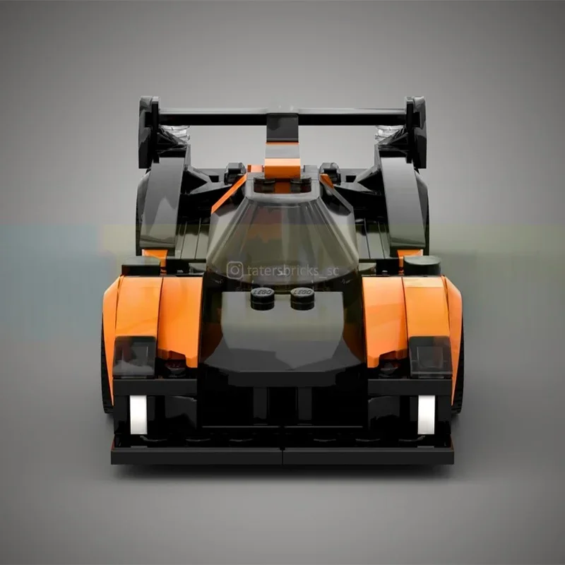 ตัวต่อ MOC McLarenesd LMDh ไฮเปอร์คาร์ 312 ชิ้น ชุดตัวต่อโมเดลเมือง ของเล่นตัวต่อสถาปัตยกรรม DIY ของขวัญคริสต์มาส ของขวัญวันเกิด เสริมสร้างความคิดสร้างสรรค์และการเรียนรู้