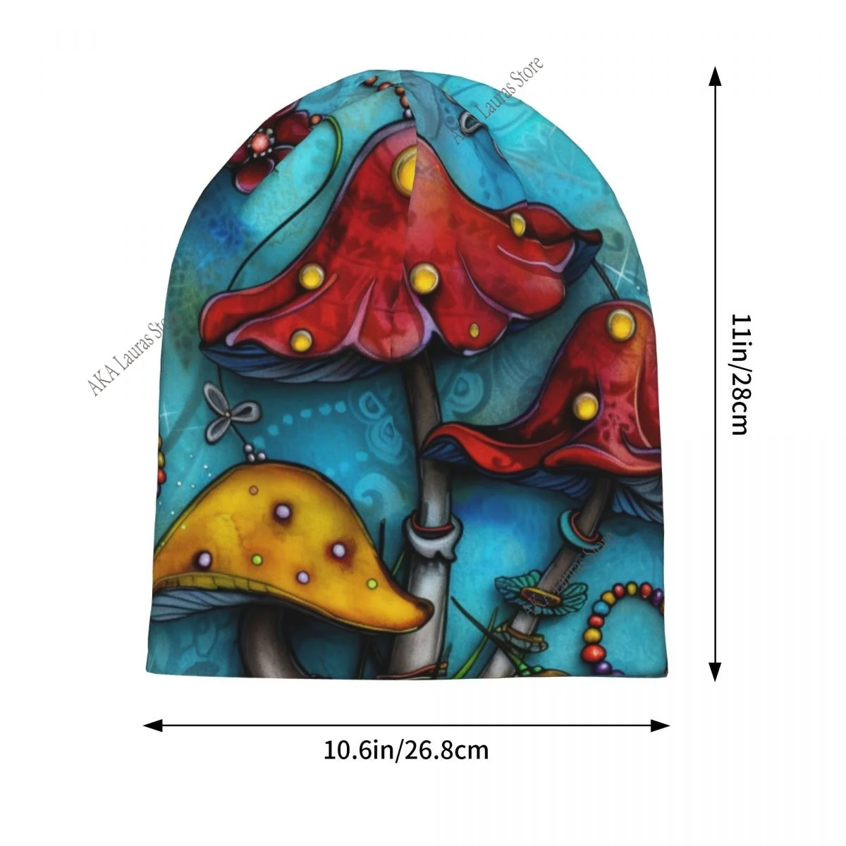 اللوحة ثلاثة الفطر Rred للجنسين بونيه الشتاء في الهواء الطلق طبقة مزدوجة قبعات رقيقة للرجال والنساء #3
