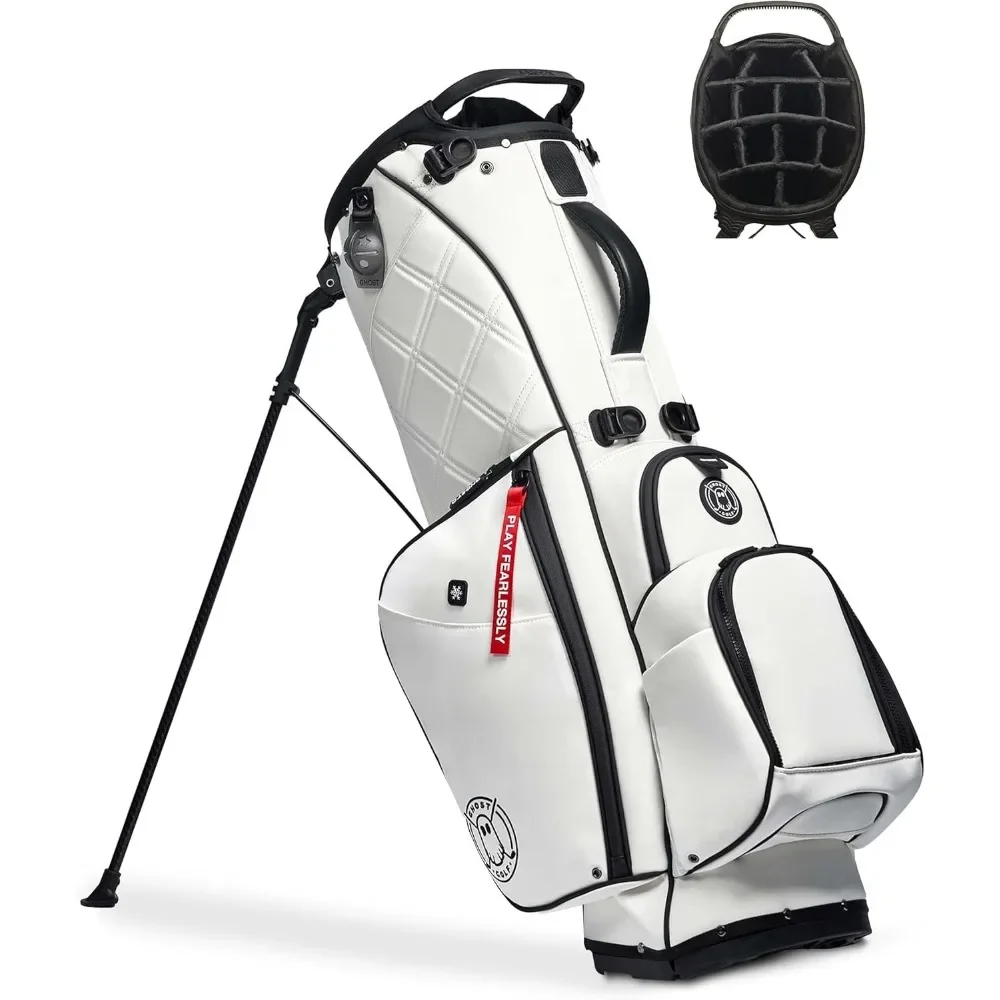 

Stand Bag - Lightweight Golf Bags for Men & Women, 14-Way Dividers with Premium Materials & Magnetic Pocket