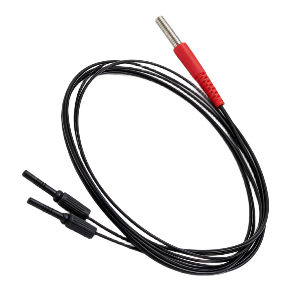 Fiber optic sensor stainless steel probe for industrial photoelectric switch with fast detection and robust protective design