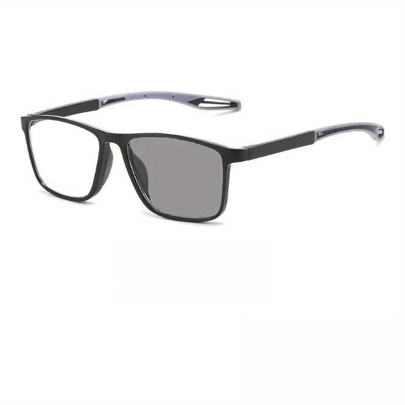 1 Stück Unisex Ultraleichte photochrome Sport-Lesebrille Dioptrien: +1,00 ~ +4,00