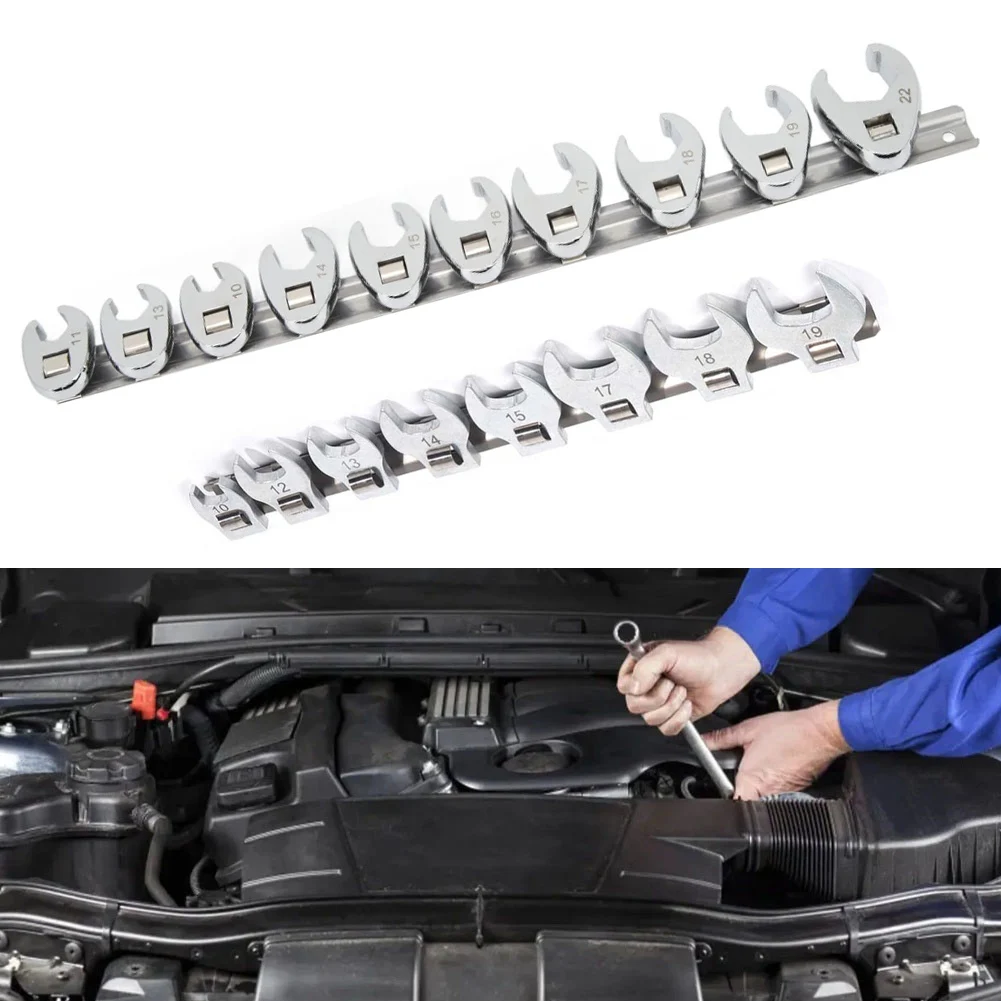 

Набор гаечных ключей 45 Сталь 10-22 мм Метрический гаечный ключ Набор инструментов Набор гаечных ключей 3/8 дюйма Ключ для обслуживания автомобиля Инструмент Автомобильные аксессуары