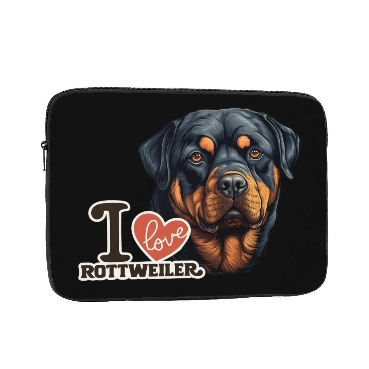 

Чехол для ноутбука с собакой ротвейлером 10, 12, 13, 15, 17 дюймов, сумка для ноутбука, противоударный чехол для планшета, сумка