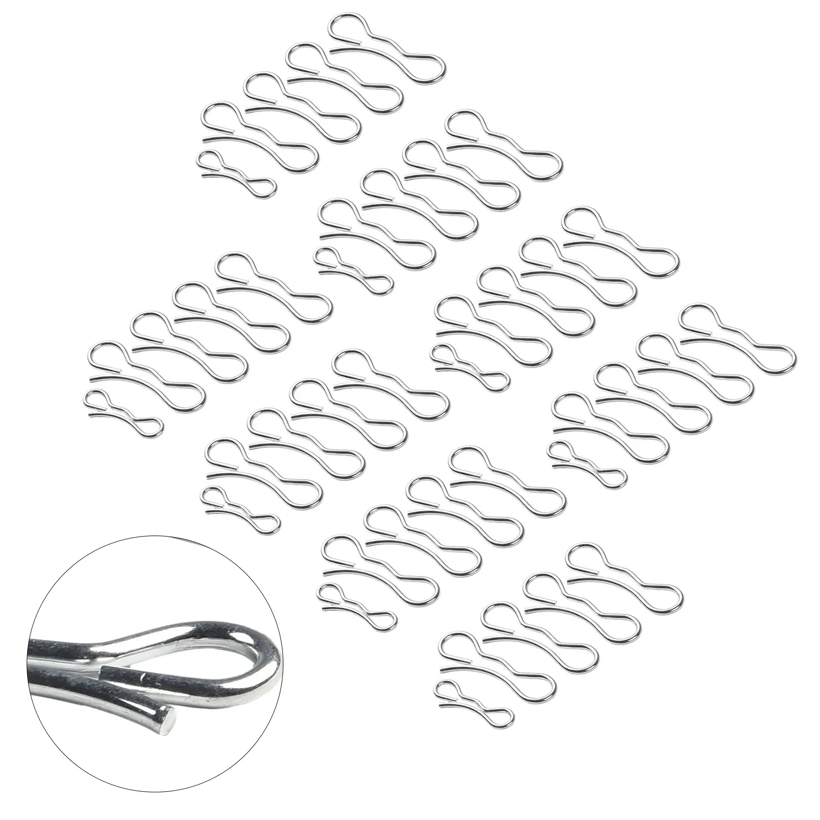 

Bow Tie Lock Cotter Pin Accessory Kit with Five For Deck Clips Replacing Parts Numbers Including Models 532194208/532194209