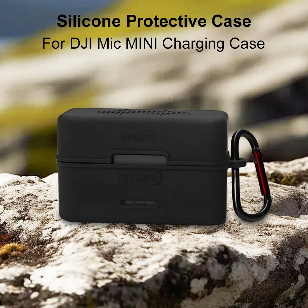 DJI マイクミニシリコン保護カバー防塵保護スリーブ落下防止スキンカバーケースワイヤレスマイクアクセサリー