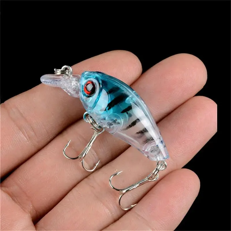 Crankbait Fishing Bait 8pcs 4g 4.5cm Artificial Hard Baits Crank Lure Set Sinking Minnow Jerkbait Wobbler Fishing Tackle Pesca image 3