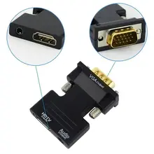 HDMI to VGA Converter with Audio 1080P #4