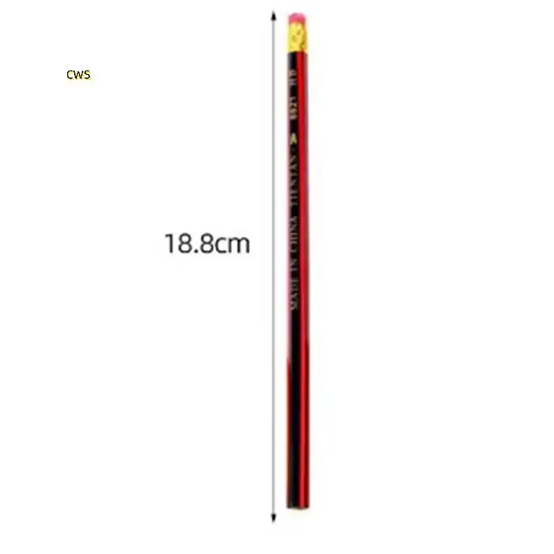 100 Uds. Lápiz para bocetos, lápices de plomo de madera, lápiz HB con borrador, lápiz de dibujo para niños, papelería de escritura escolar