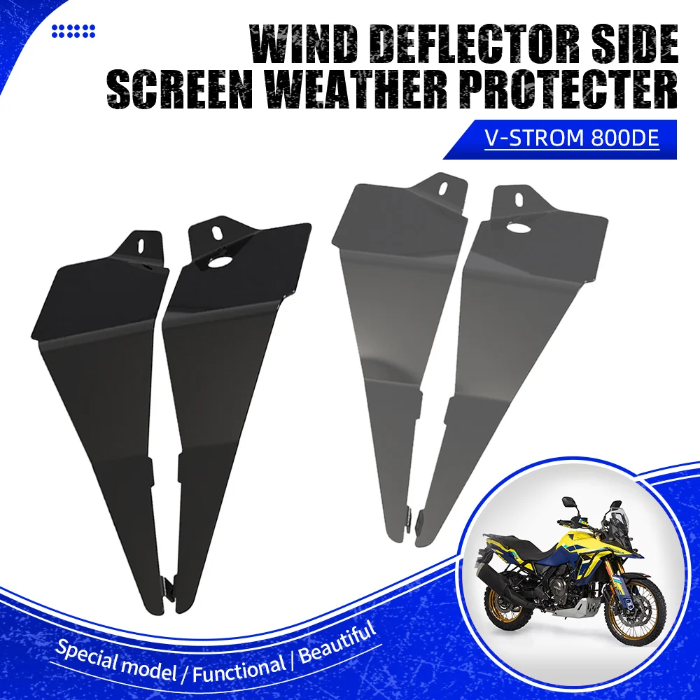 

VStrom Windshield Wind screen Side Panel Deflector Airflow Hand Shield For Suzuki V-Strom 800DE 2023-2024-2025 Protection