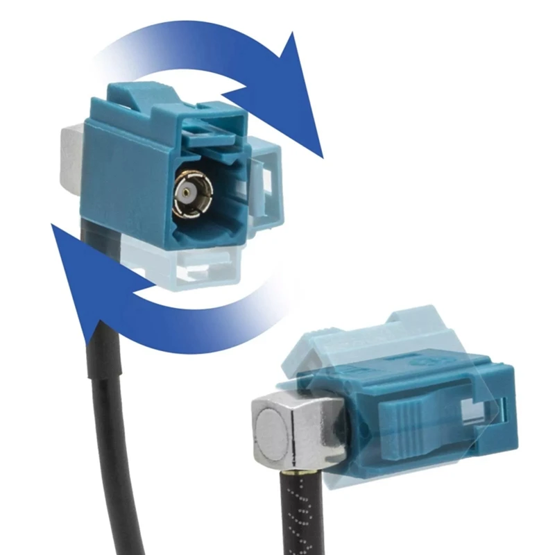 AU61-Radio Y-Antenne Adapter Een Fakra Vrouw Naar Twee Fakra Mannelijke Conversie Kabel Antenne Adapter Connector Voor VW/