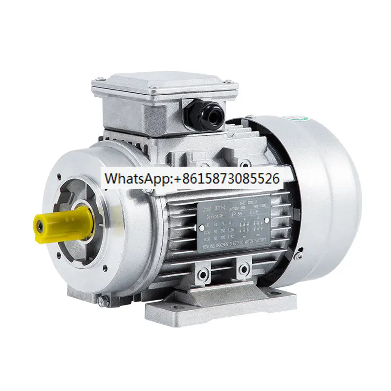 

Three phase asynchronous motor copper wire 380V aluminum shell 180/250/370/550/750W horizontal 2800 rpm B34