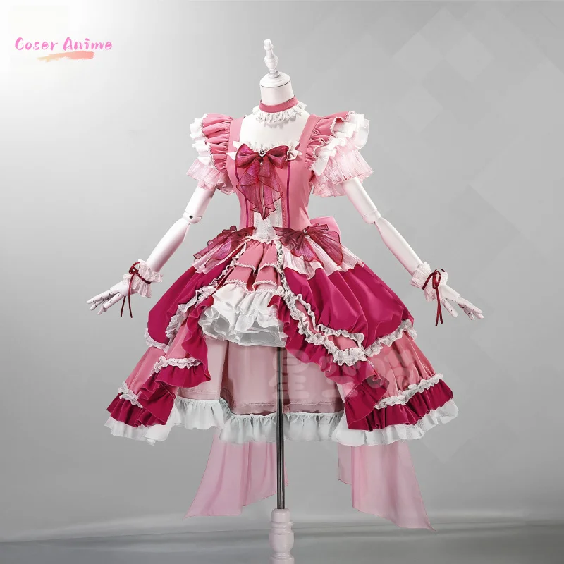 

Anime Puella Magi Madoka Magica Sakura Kyouko Cosplay Costume Uniform Halloween Carnival Party Christmas Play Role Clothes