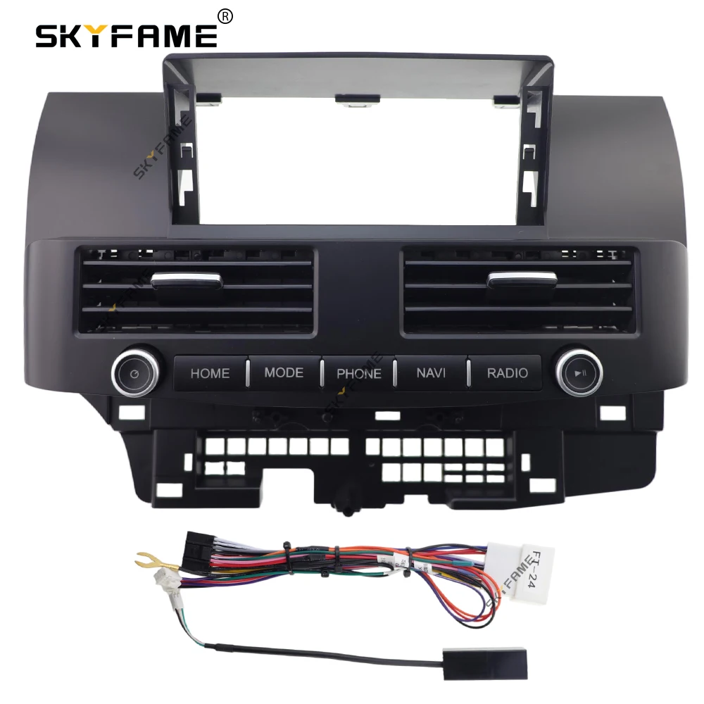 SKYFAME 9/10/12.3 Inch Car Frame Fascia Adapter Android Radio Dash Fitting Panel Kit For Mitsubishi Lancer 10 Fortis