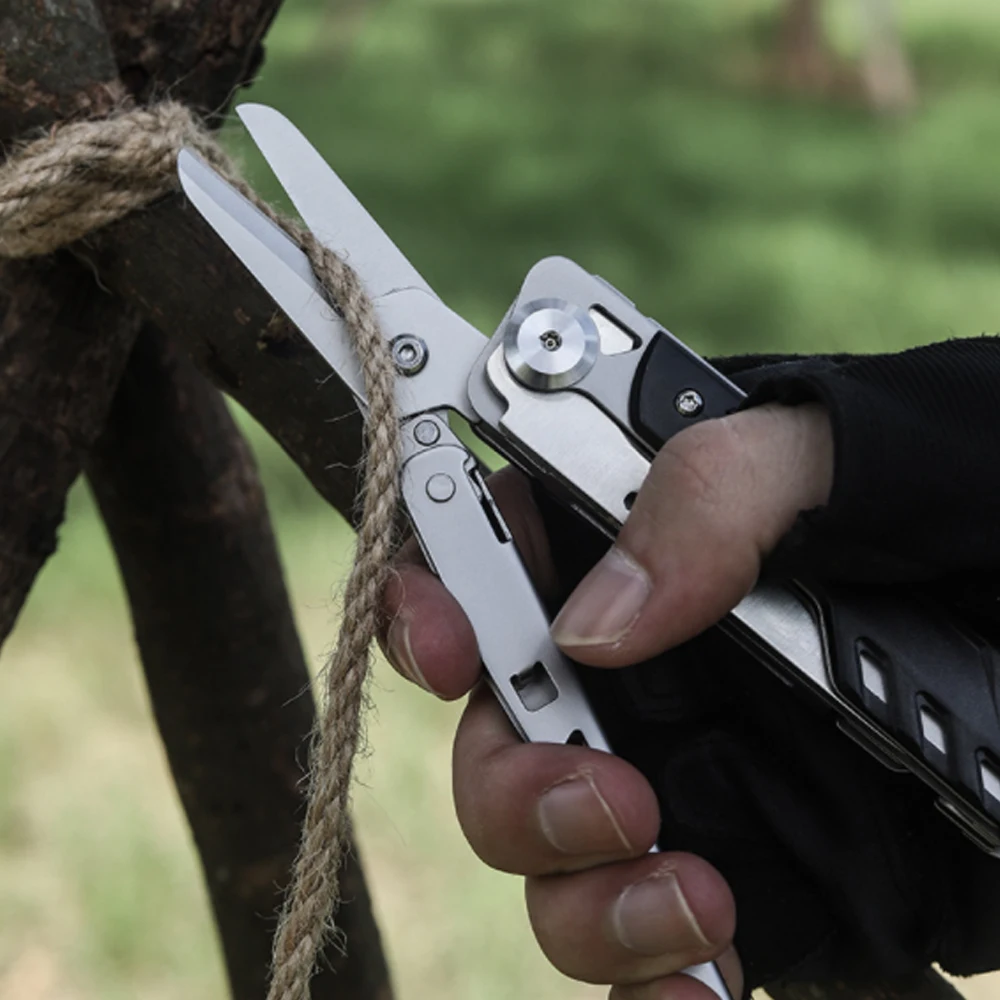 Multitool Plier tool Cable Wire Cutter Folding Plier Outdoor Camping Multitool Pocket Mini Portable Folding Pliers Hand Tools