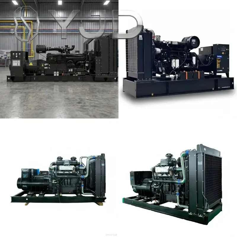 YJD Factory 3 Phase 50HZ 1500RPM 220volts Weifang Engine 25kw 30KW 40kw Portable Diesel Generator Set with Soundproof Canopy