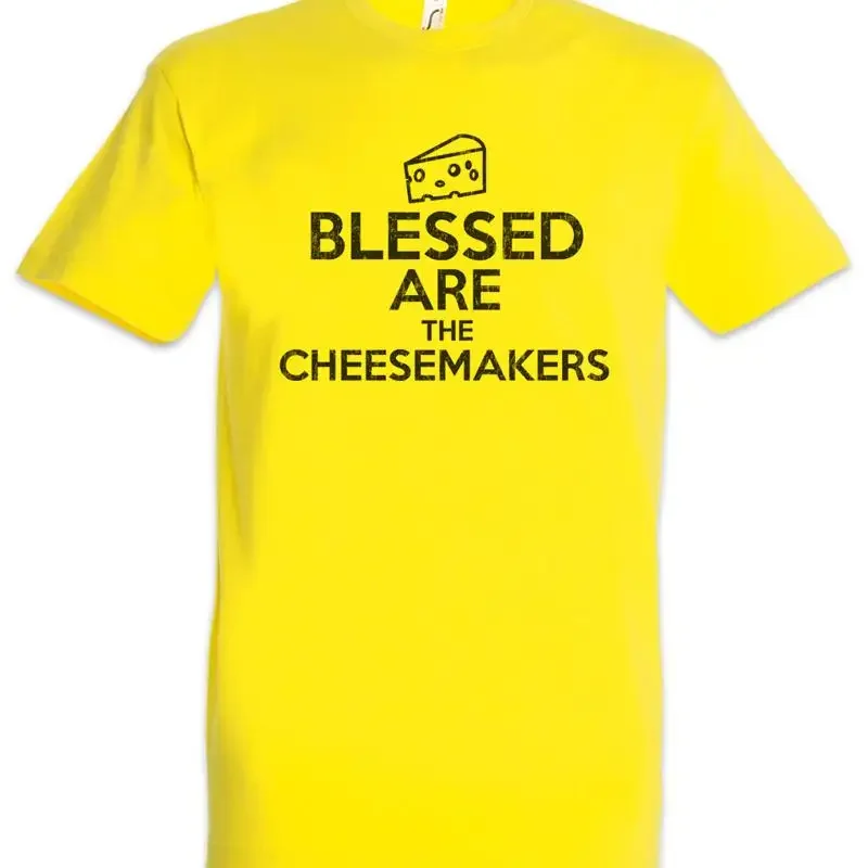 Blessed Are The Cheesemakers Monty Fun Life of Python Brian Logo T Shirt