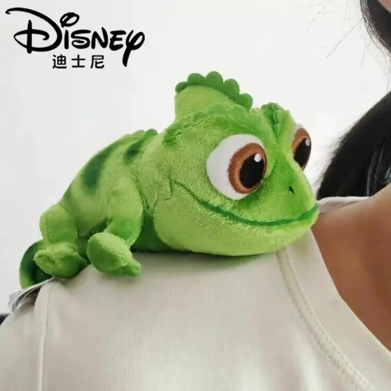 Hot 15cm Disney Tangled Rapunzel Pascal The Chameleon Toys Anime Cosplay Kawaii Pascal Plush Doll Kids Magnetic Birthday Gift