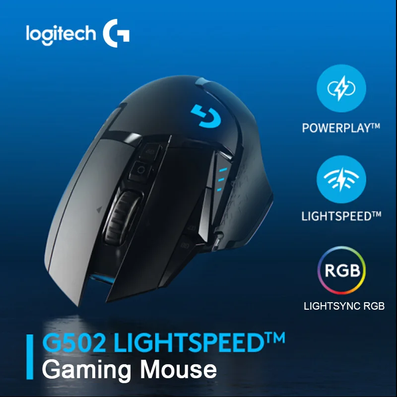 

Оригинальная Проводная игровая мышь Logitech G502 HERO 16000DPI, игровое Программирование/Регулируемая эргономичная мышь G502 X, профессиональная геймерская мышь