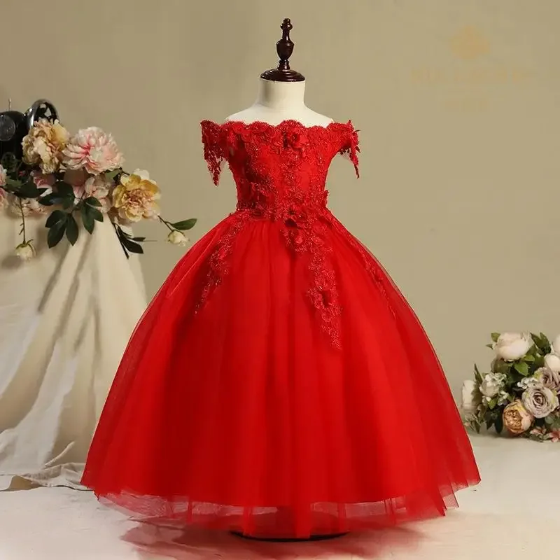 Graduation Dress for Kids Girl Prom Dresses for Formal Occasions Girls Party Dresses 15 Years Quinceanera Dress Ball Gown Gowns