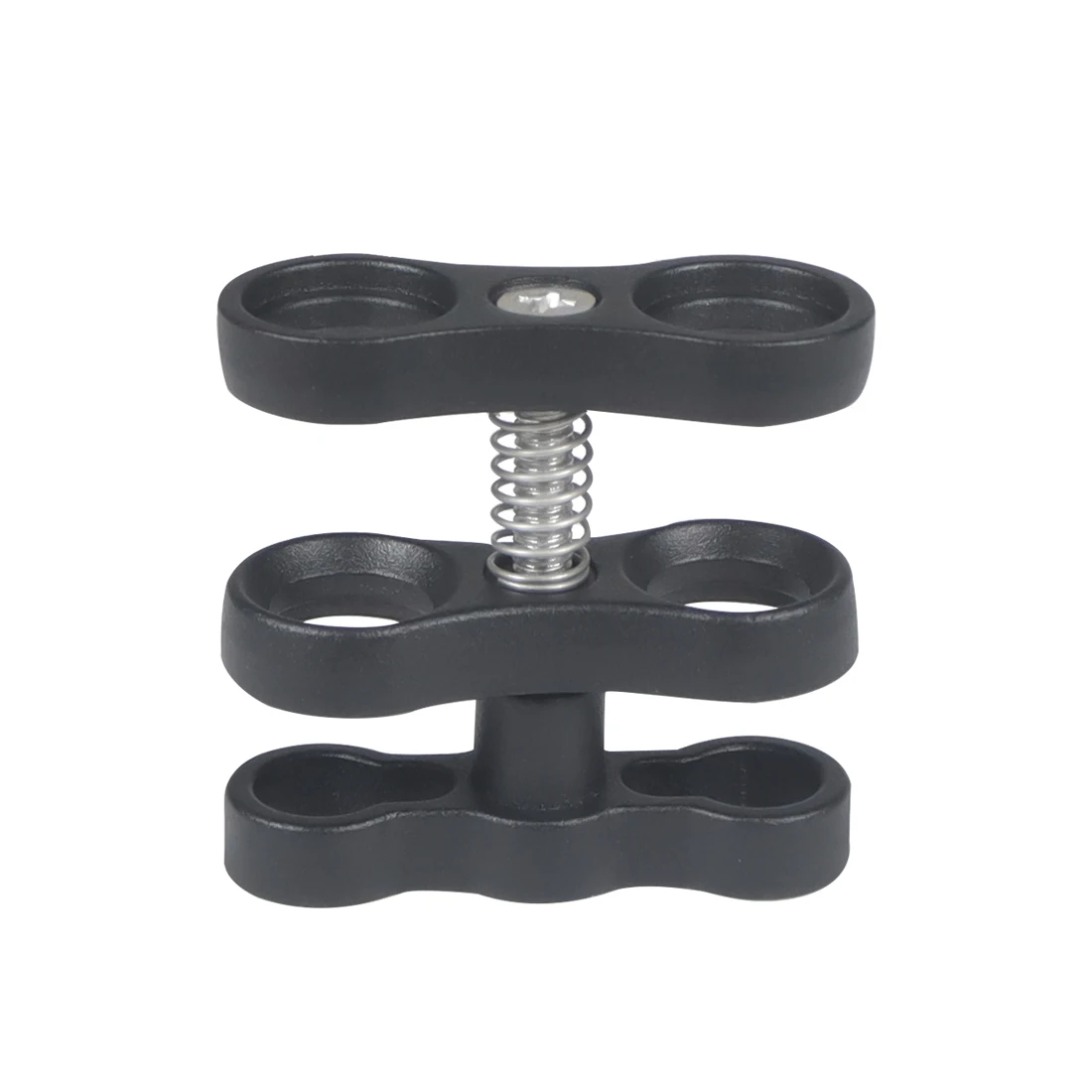 Metall Schmetterling Klemme Unterwasser Tauchen für GoPro 1-zoll Kugelkopf 2 Löcher Clip Halterung Licht Arm Fix Stativ Halterung Adapter – Detail 7