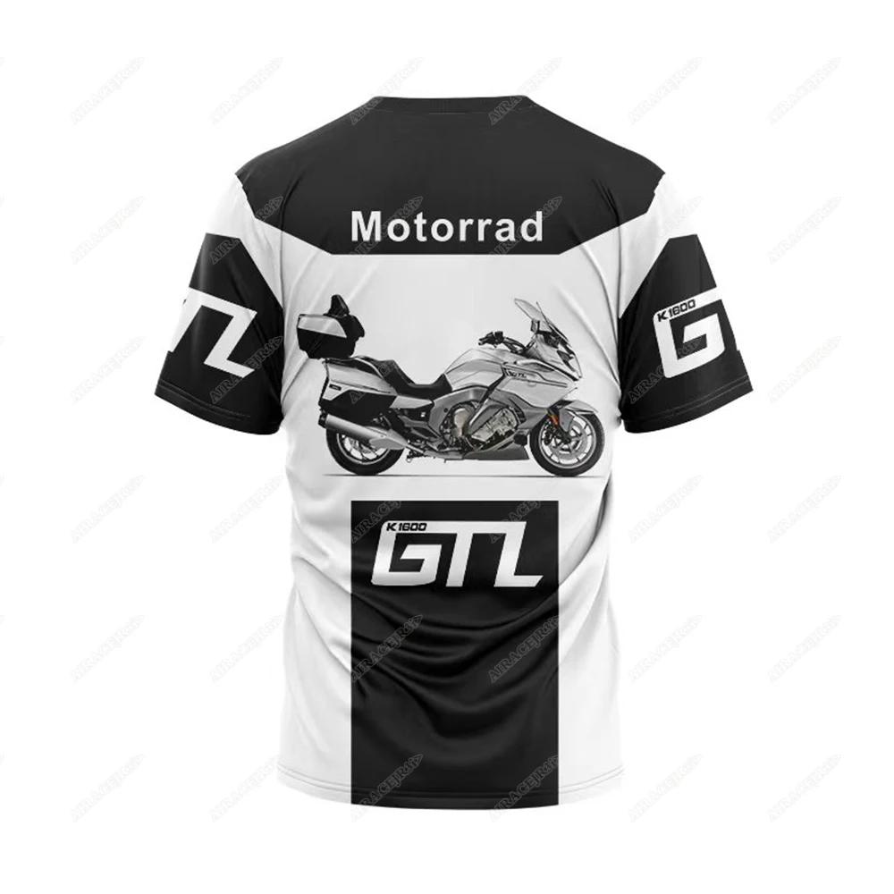 Summer For BMW K1600 GTL Shirt Touring Cruiser Team Motorcycle Racing T-Shirt Motorrad Men\'s Quick Dry Breathable Cold Feeling