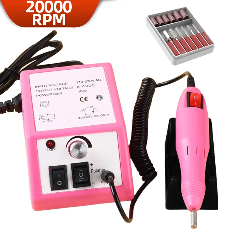 

Электрическая машинка для маникюра и педикюра, 20000 об./мин.